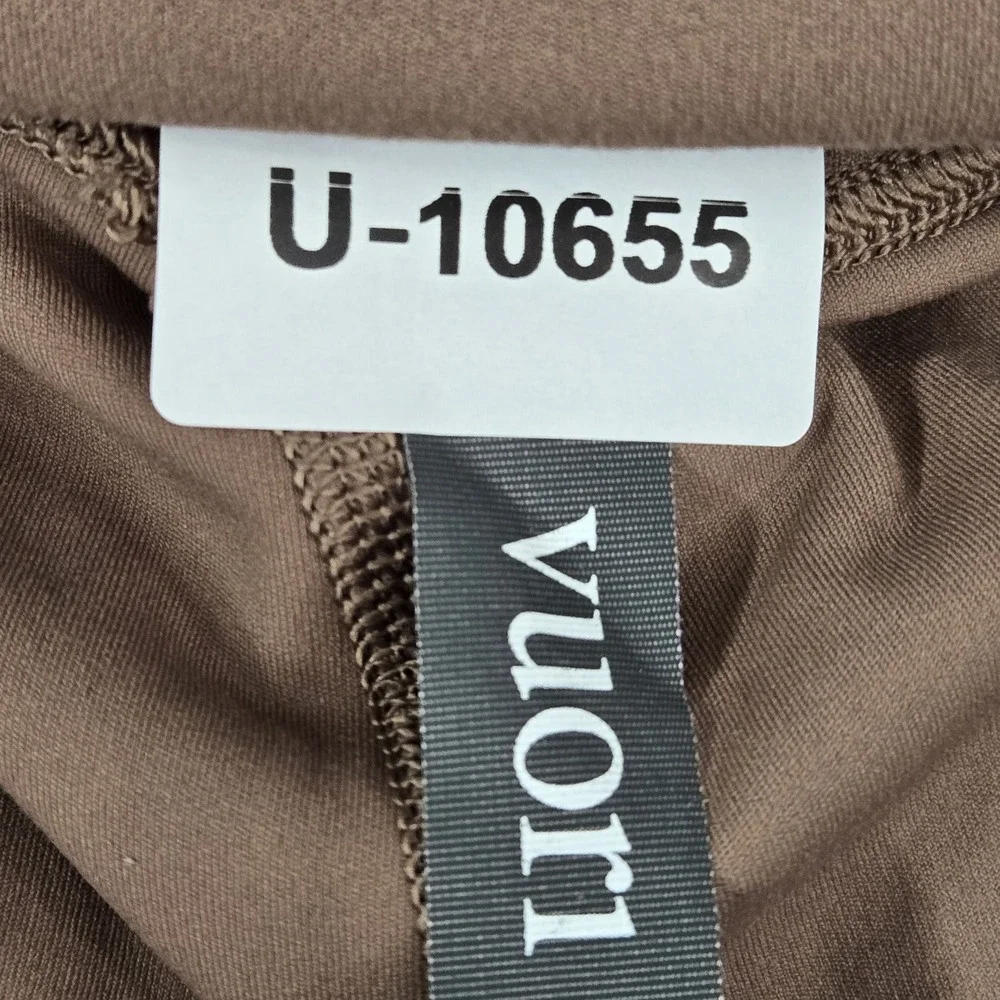 Vuori Women Activewear Pants M‎ Brown AllTheFeels Legging 24